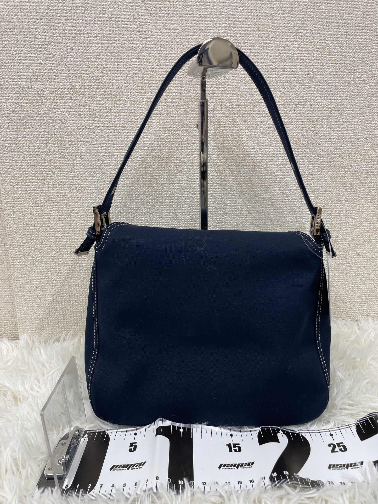 Fendi Navy Handle Bags A-17490