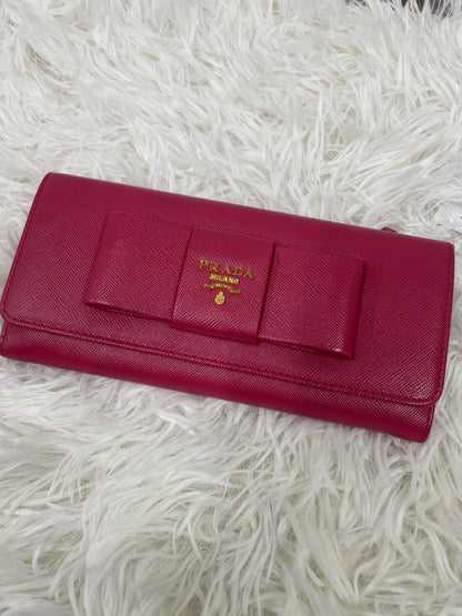 Prada Pink Wallets A-17497