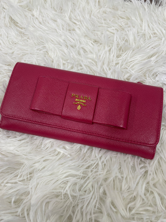 Prada Pink Wallets A-17497