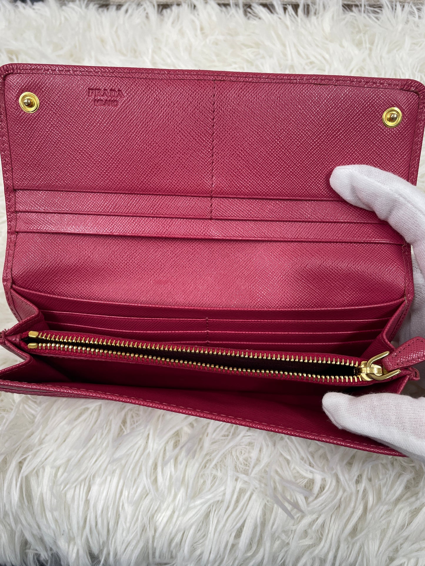 Prada Pink Wallets A-17497