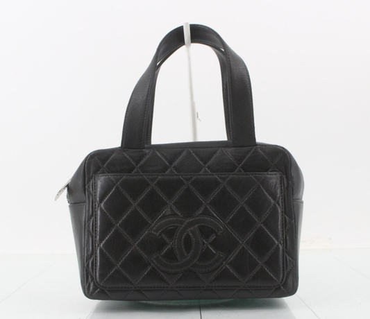 Chanel Black Handle Bags A-17537