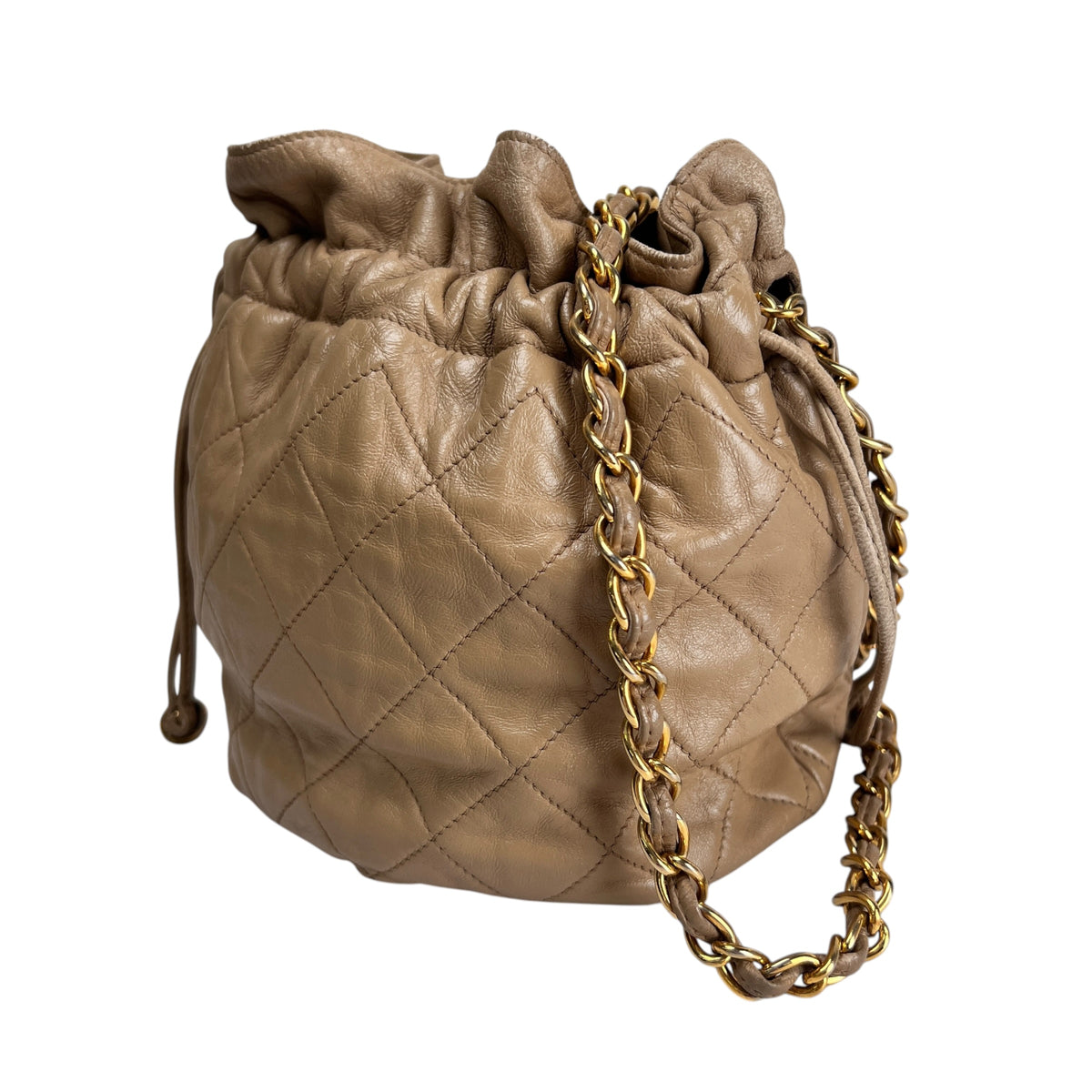 Chanel Beige Shoulder Bags A-17553