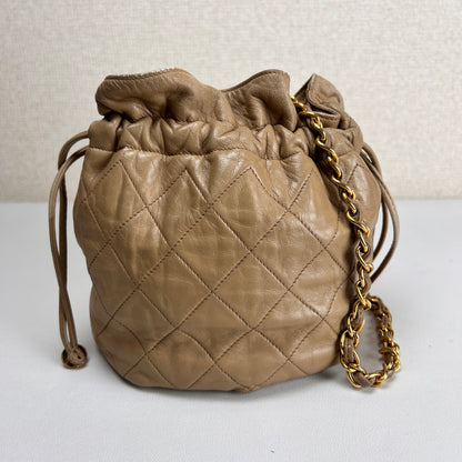 Chanel Beige Shoulder Bags A-17553