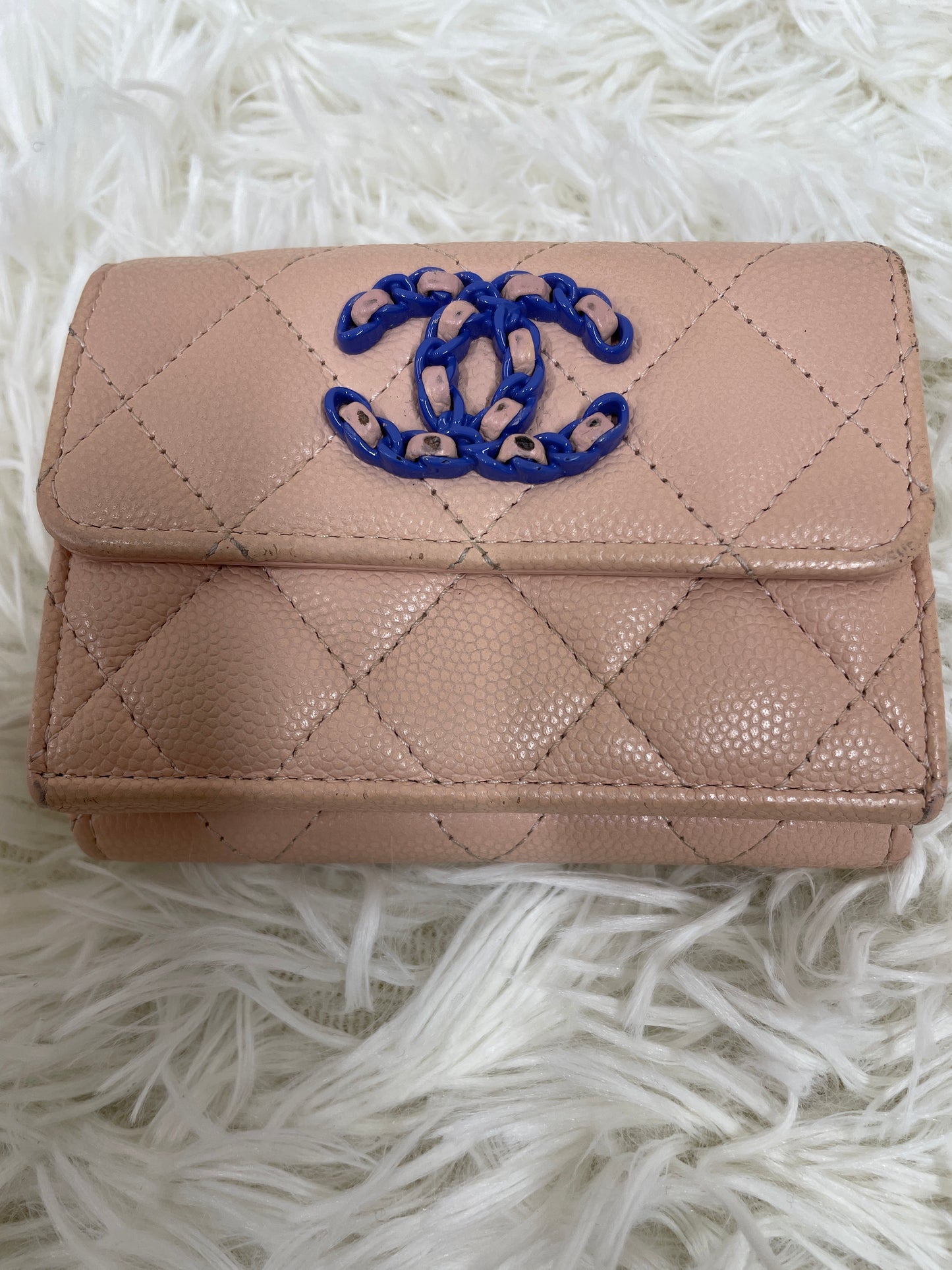 Chanel Pink Wallets A-17556