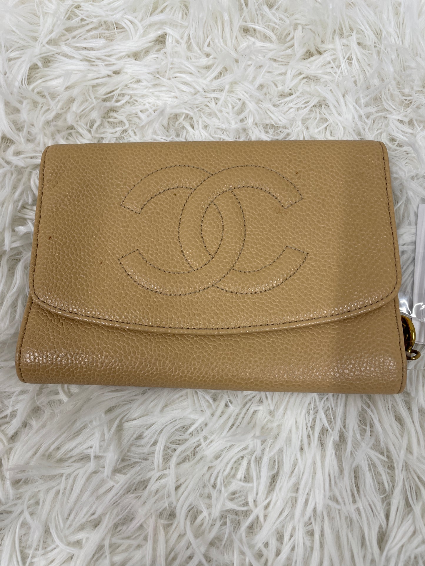 Chanel Beige Wallets A-17559