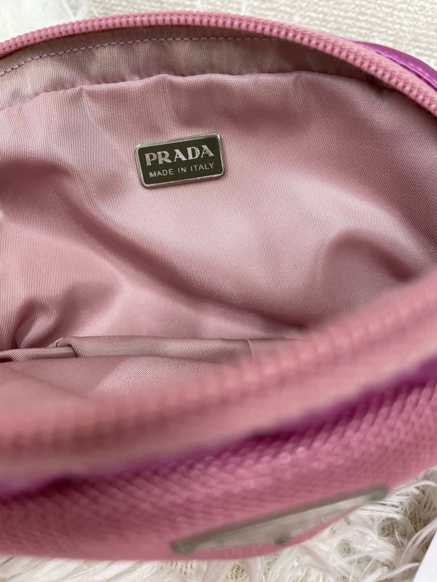 Prada Pink Pouches A-17564