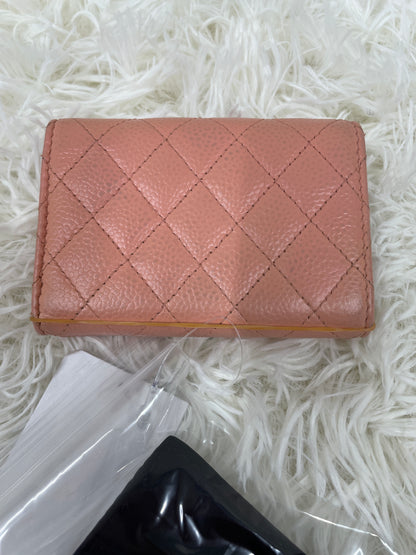 Chanel Pink Wallets A-17575