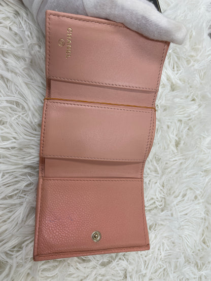 Chanel Pink Wallets A-17575