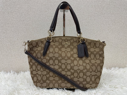 Coach Brown Handle Bags A-17587