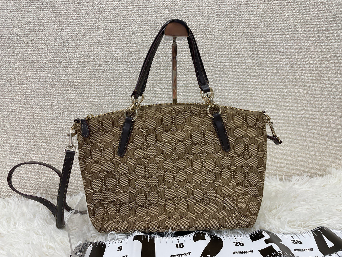 Coach Brown Handle Bags A-17587