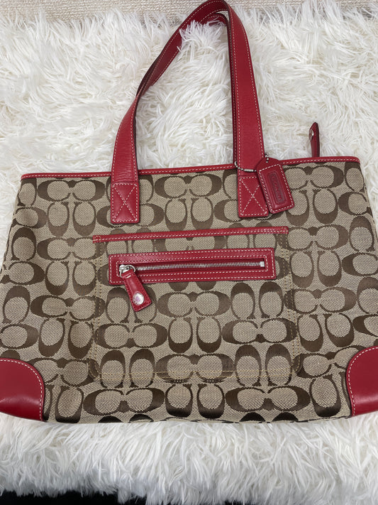 Coach Red Handle Bags A-17591