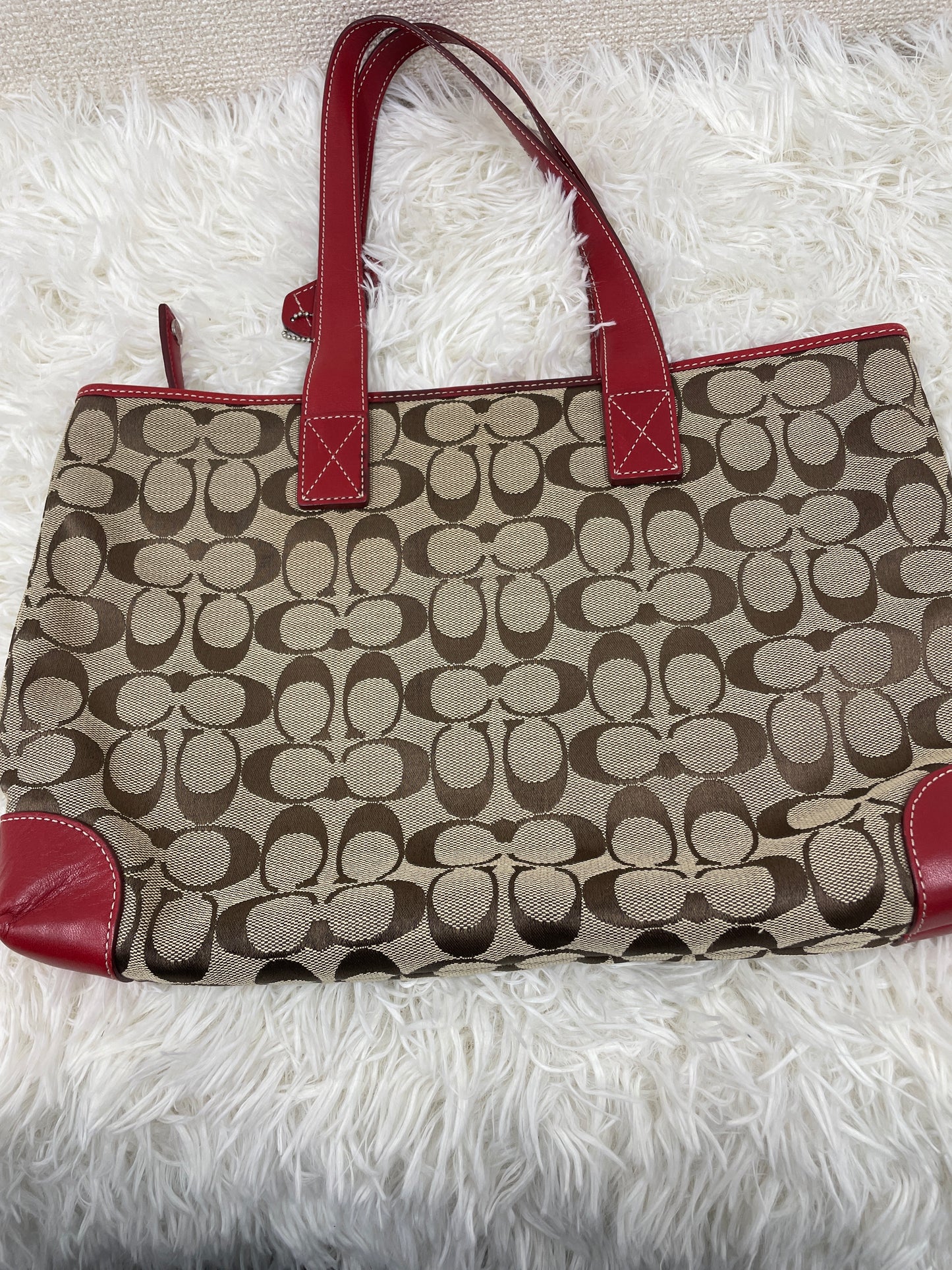 Coach Red Handle Bags A-17591