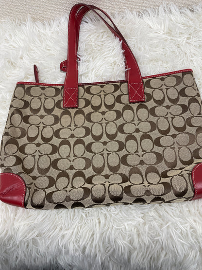 Coach Red Handle Bags A-17591