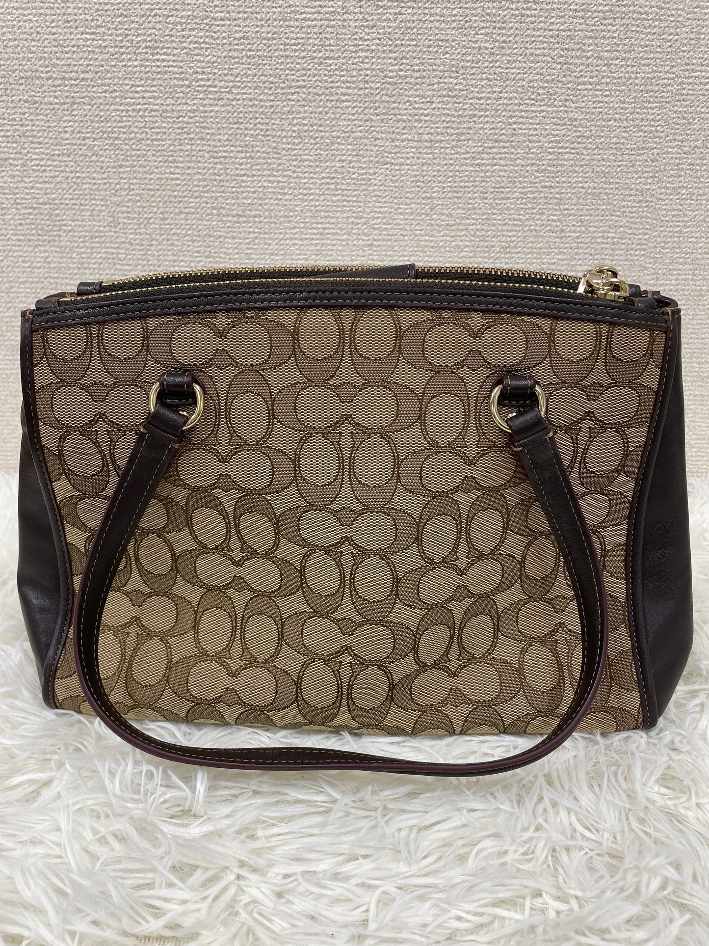 Coach Brown Handle Bags A-17608