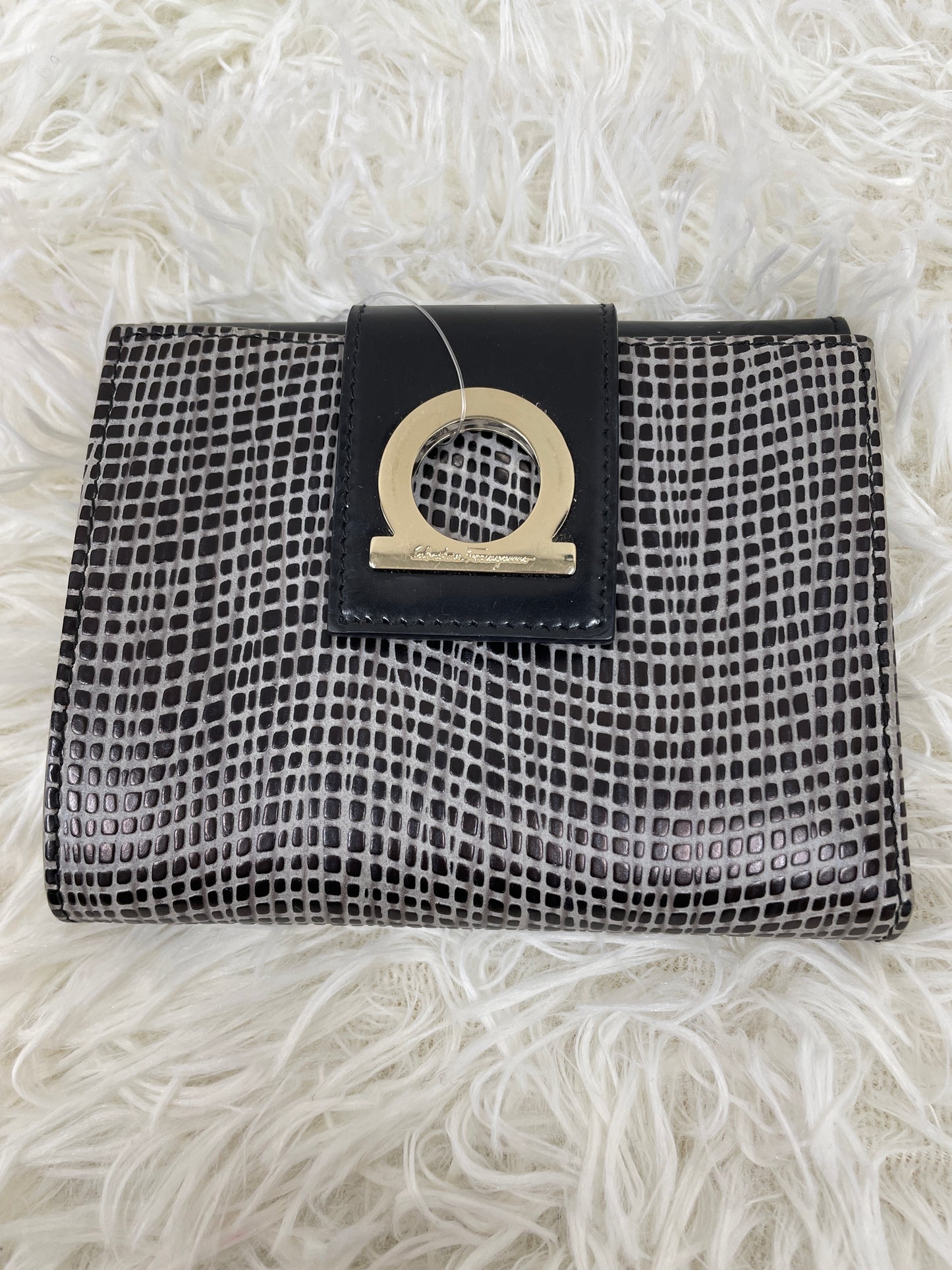 Ferragamo Black Wallets A-17614