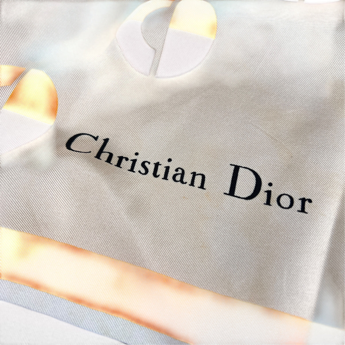 Dior Yellow Scarves A-17620