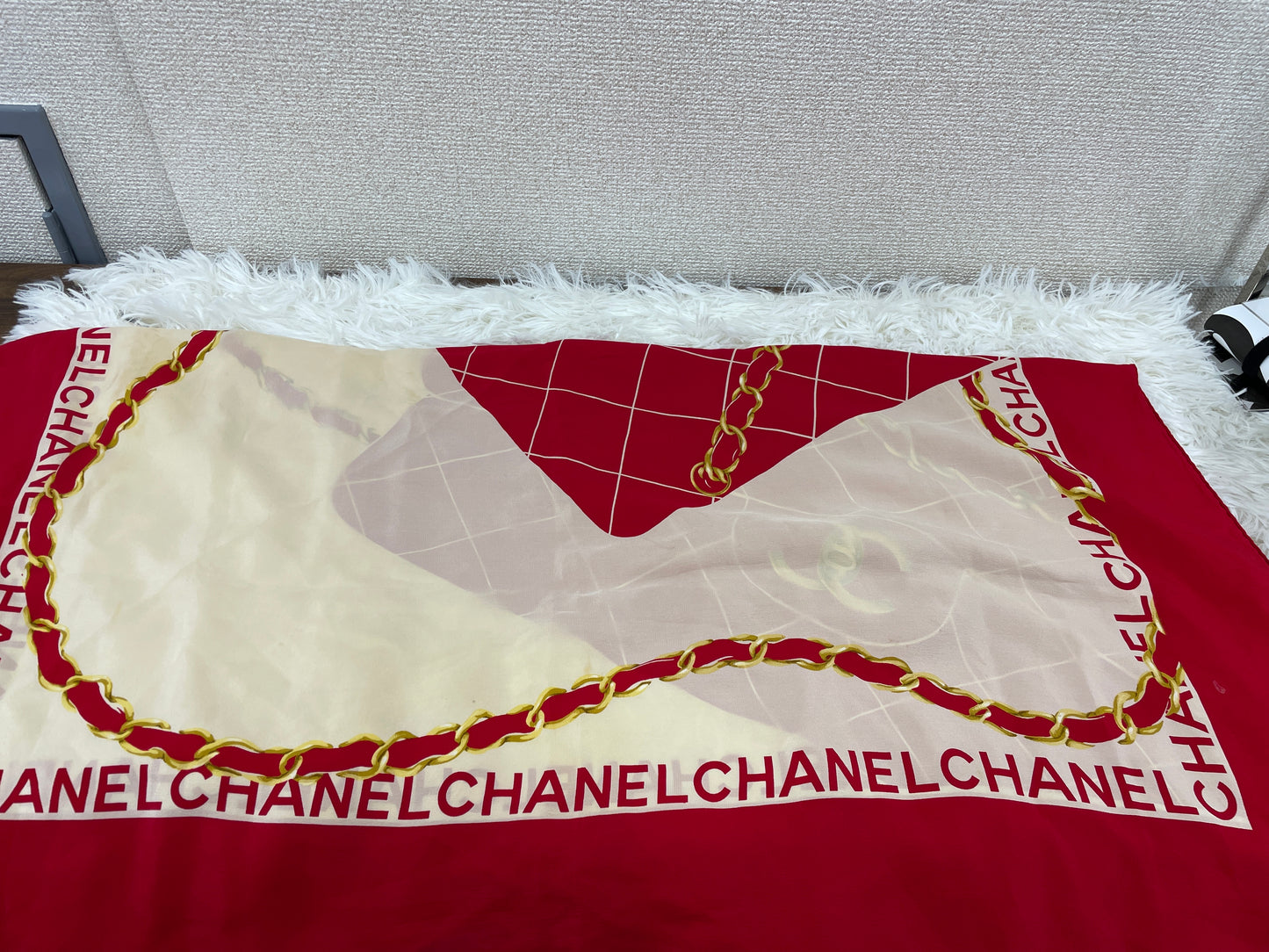Chanel Red Scarves A-17626