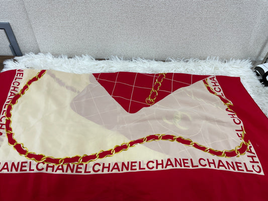 Chanel Red Scarves A-17626