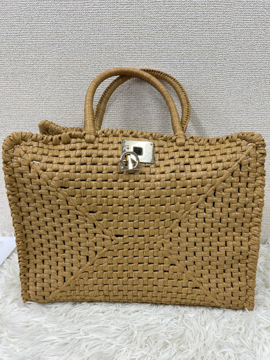 Ferragamo Beige Handle Bags A-17631