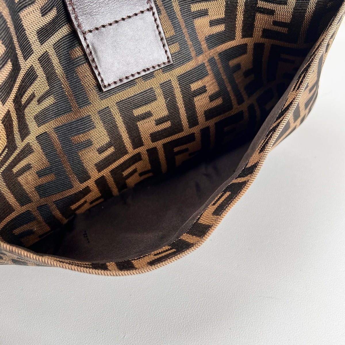 Fendi Beige Shoulder Bags A-17637