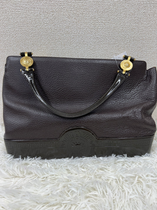 Versace Brown Handle Bags A-17643