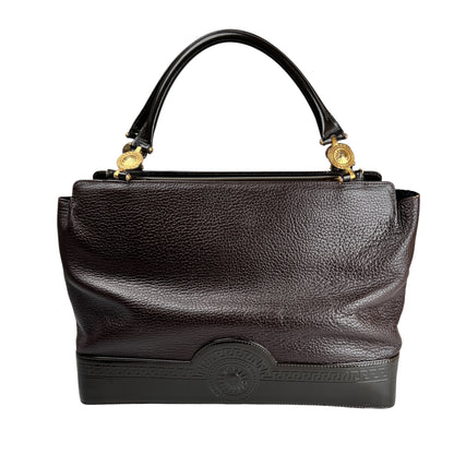 Versace Brown Handle Bags A-17643