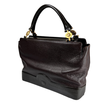 Versace Brown Handle Bags A-17643