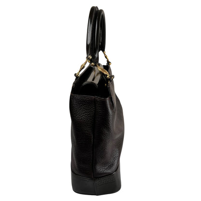 Versace Brown Handle Bags A-17643
