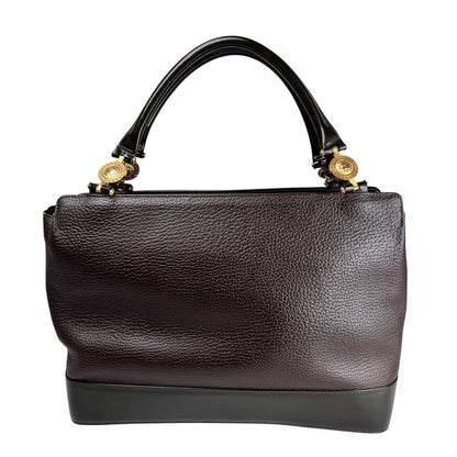 Versace Brown Handle Bags A-17643