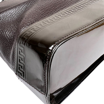 Versace Brown Handle Bags A-17643