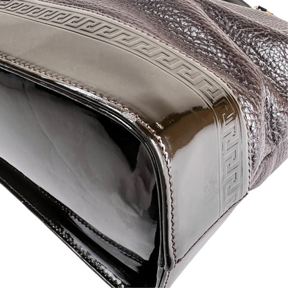 Versace Brown Handle Bags A-17643