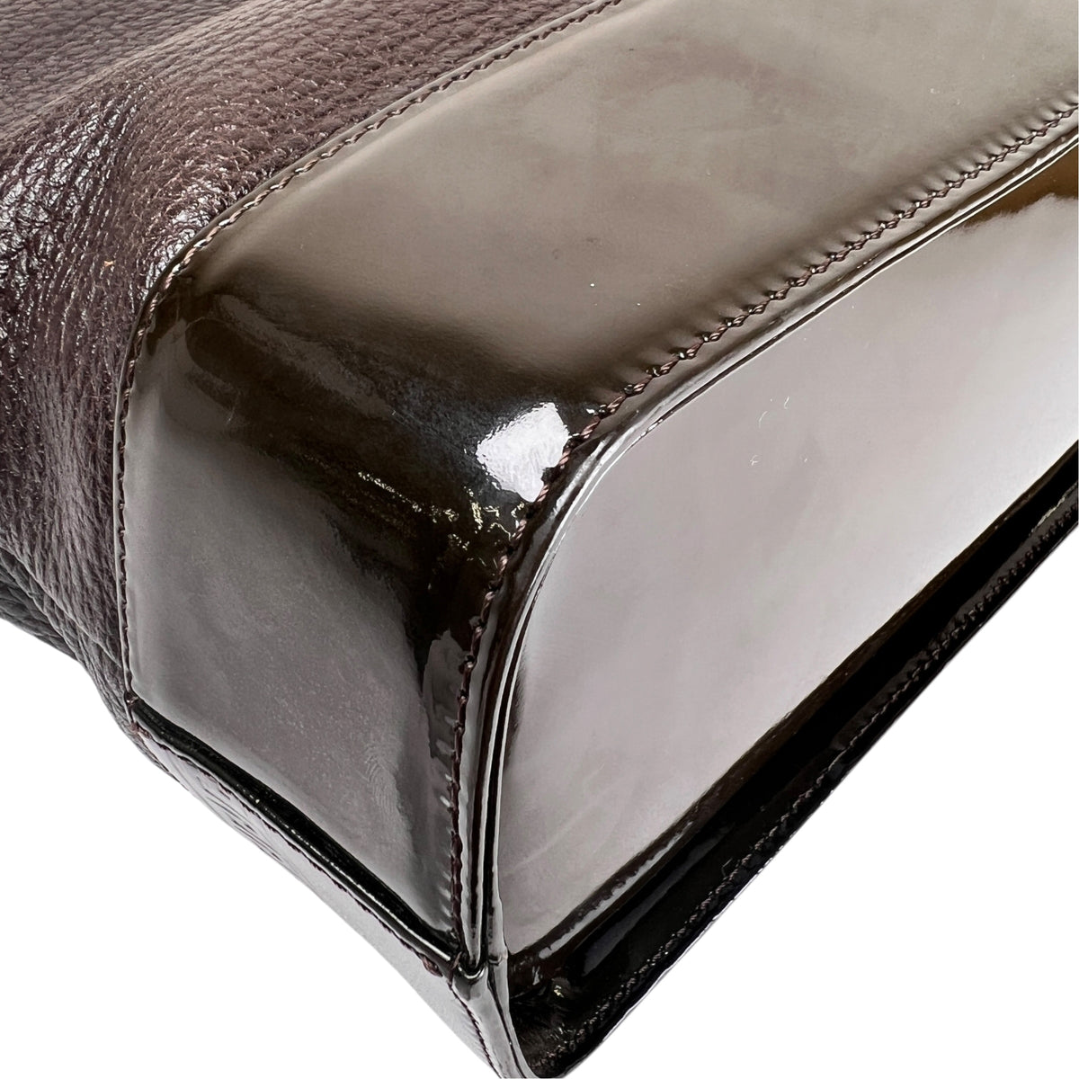 Versace Brown Handle Bags A-17643