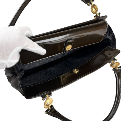 Versace Brown Handle Bags A-17643