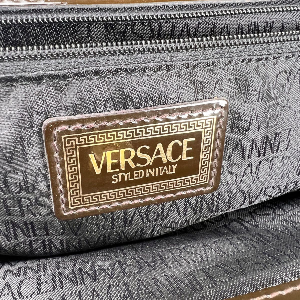 Versace Brown Handle Bags A-17643