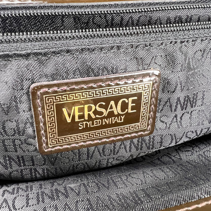 Versace Brown Handle Bags A-17643