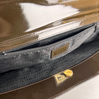 Versace Brown Handle Bags A-17643
