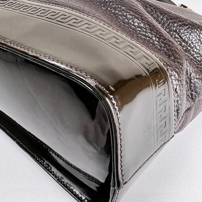 Versace Brown Handle Bags A-17643