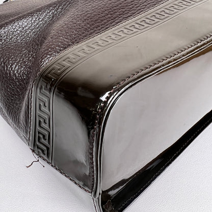 Versace Brown Handle Bags A-17643