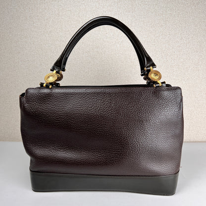 Versace Brown Handle Bags A-17643