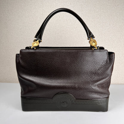 Versace Brown Handle Bags A-17643