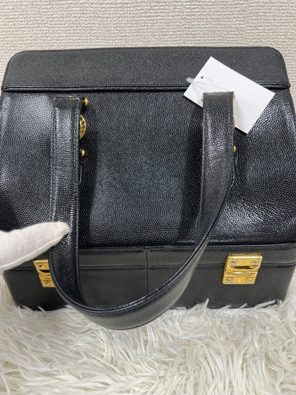 Versace Black Handle Bags A-17644