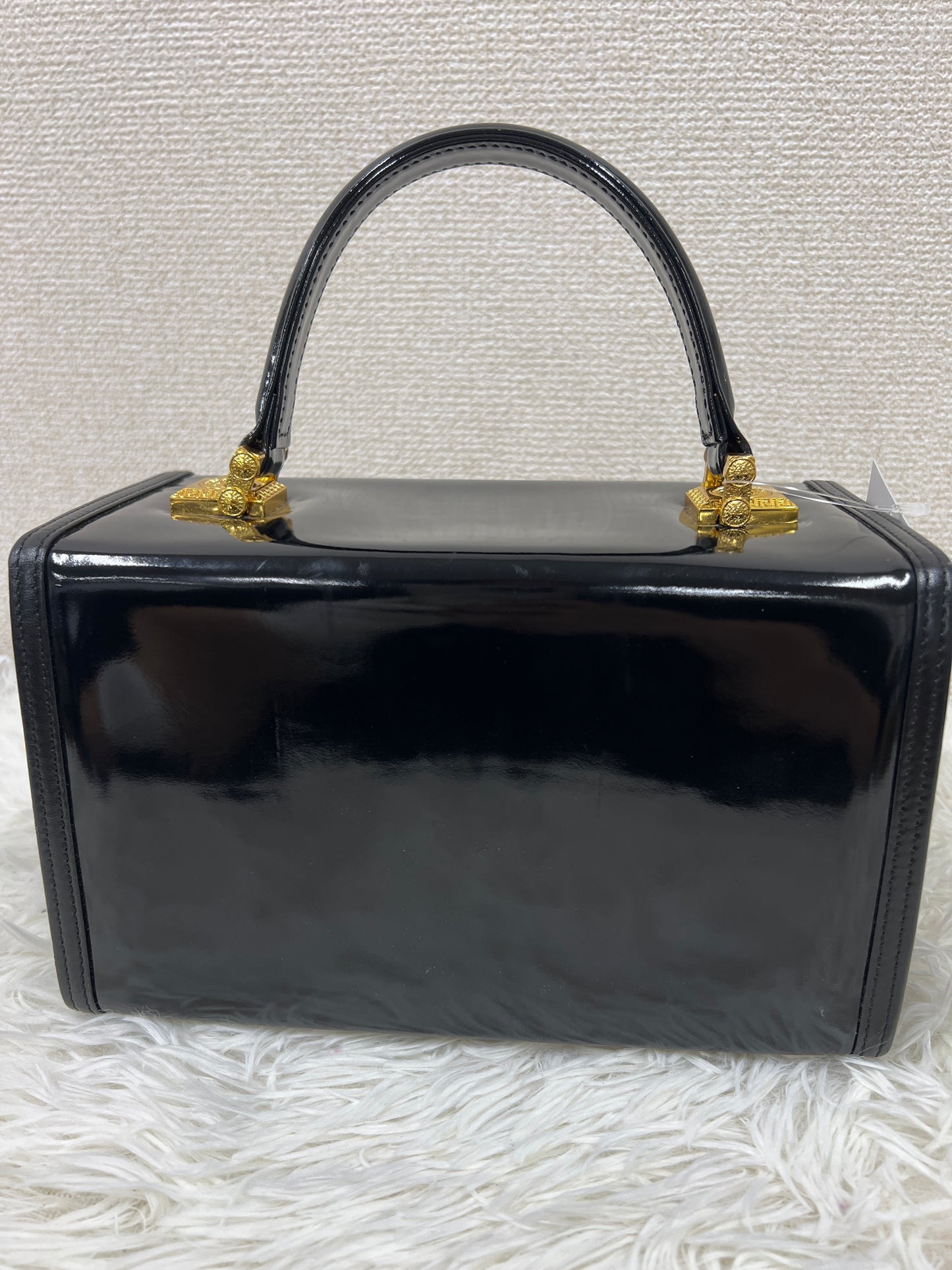Versace Black Handle Bags A-17646