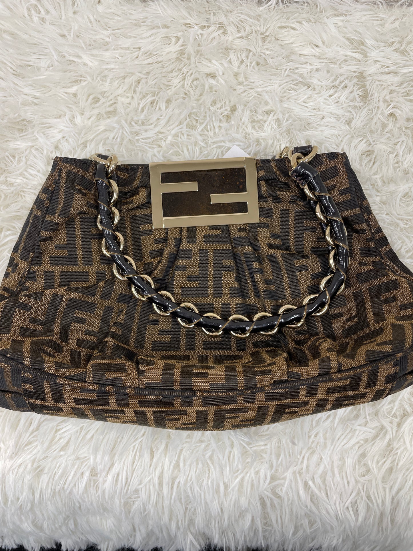 Fendi Brown Handle Bags A-17648