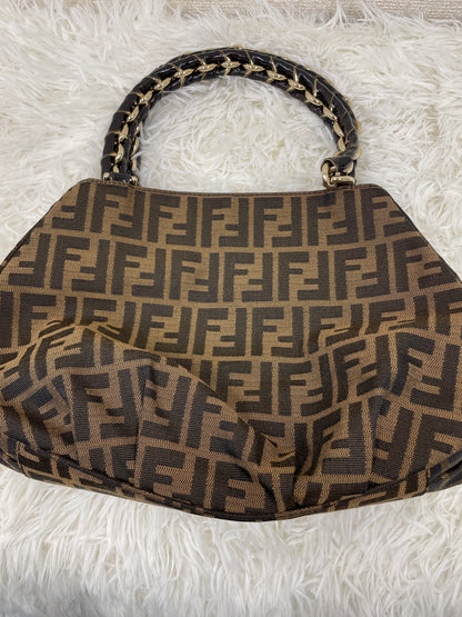Fendi Brown Handle Bags A-17648