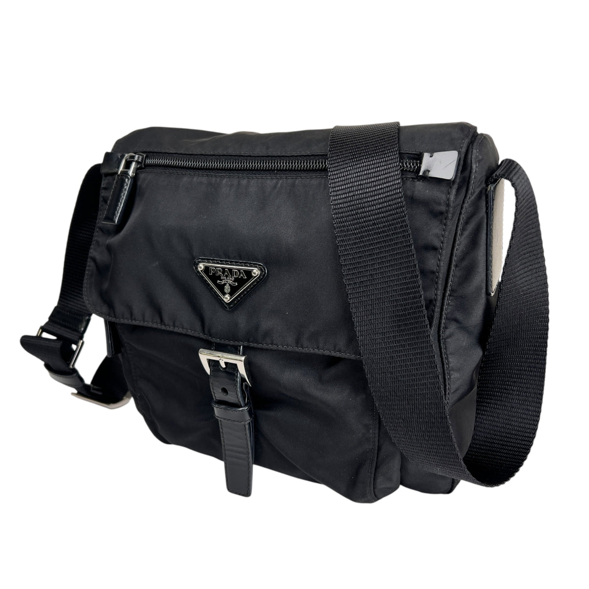 Prada Black Shoulder Bags A-17652