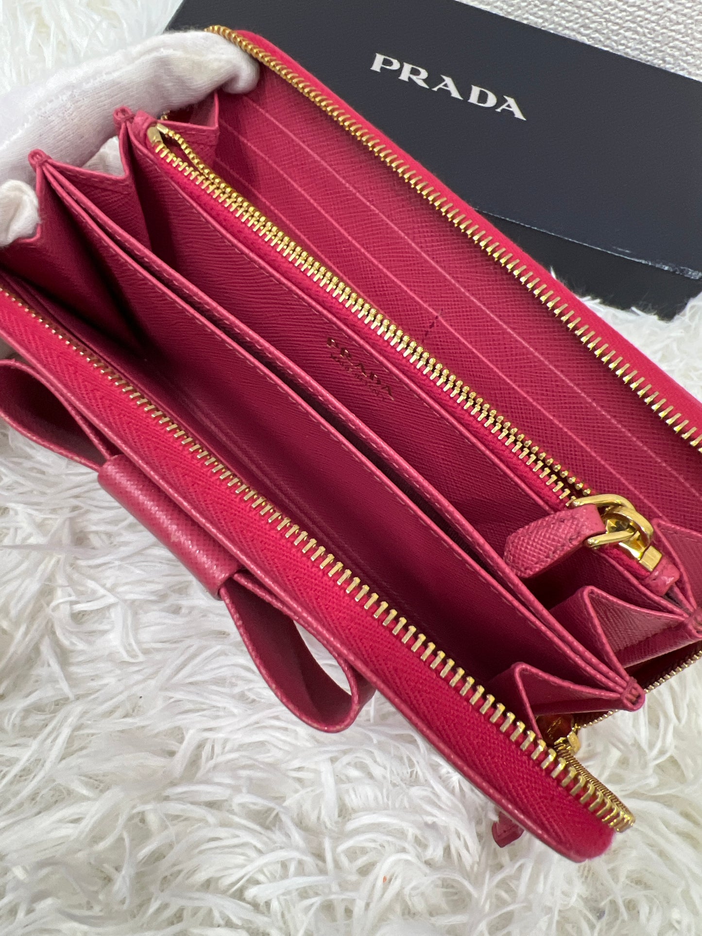 Prada Pink Wallets A-17658