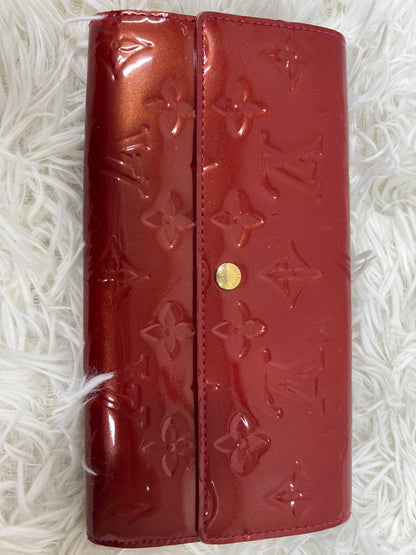 Louis Vuitton Red Wallets A-17665