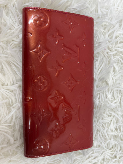 Louis Vuitton Red Wallets A-17665