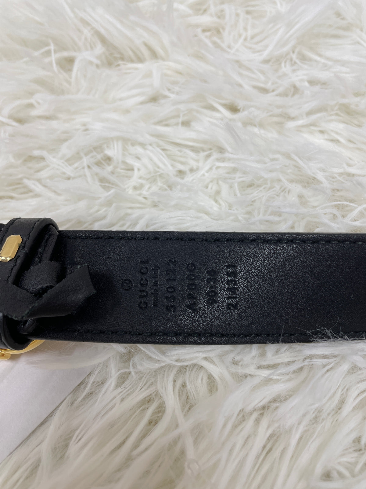 Gucci Black Belts A-17677