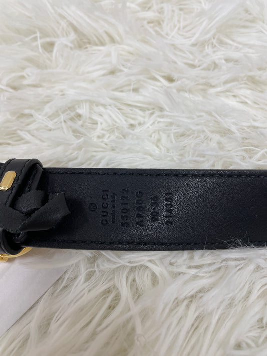 Gucci Black Belts A-17677